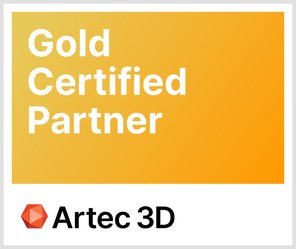 Artec 3D Gold Certified Partner